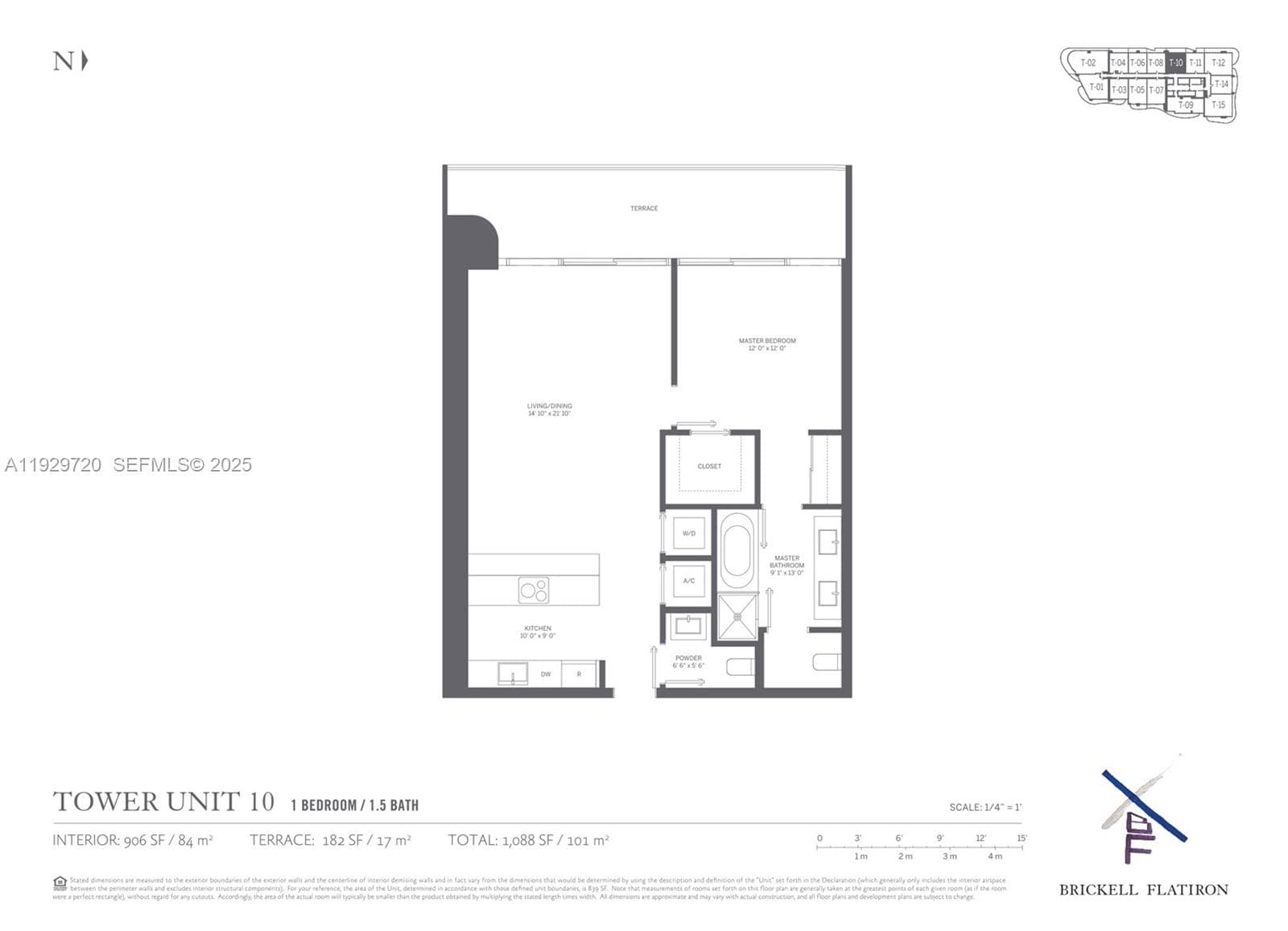 Brickell Flatiron Unit 3210 condo rented at 1000 Brickell Plaza # 3210, Miami FL 33131