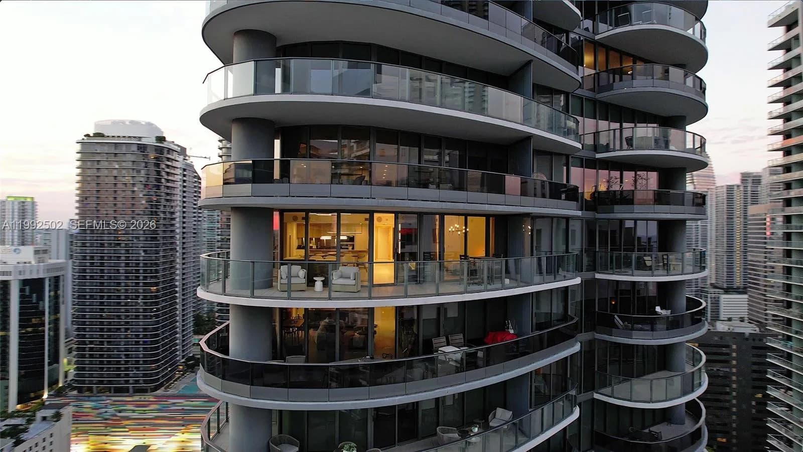 Brickell Flatiron Unit 3702 condo sold at 1000 Brickell Plz # 3702, Miami FL 33131